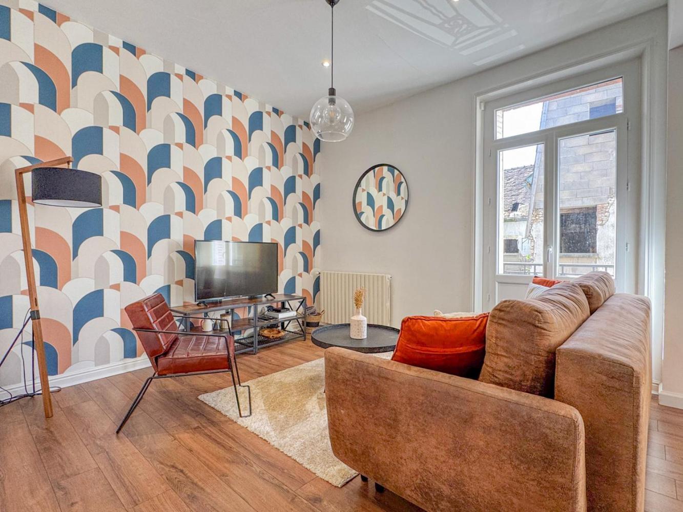 Le Canal,hyper Centre, Cosy, Fibre, Parking Privee, 1 A 4 Pers Apartment Montargis